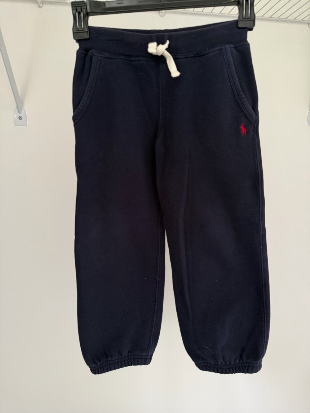 Ralph Lauren Navy Kids Sweatpants with Drawstring